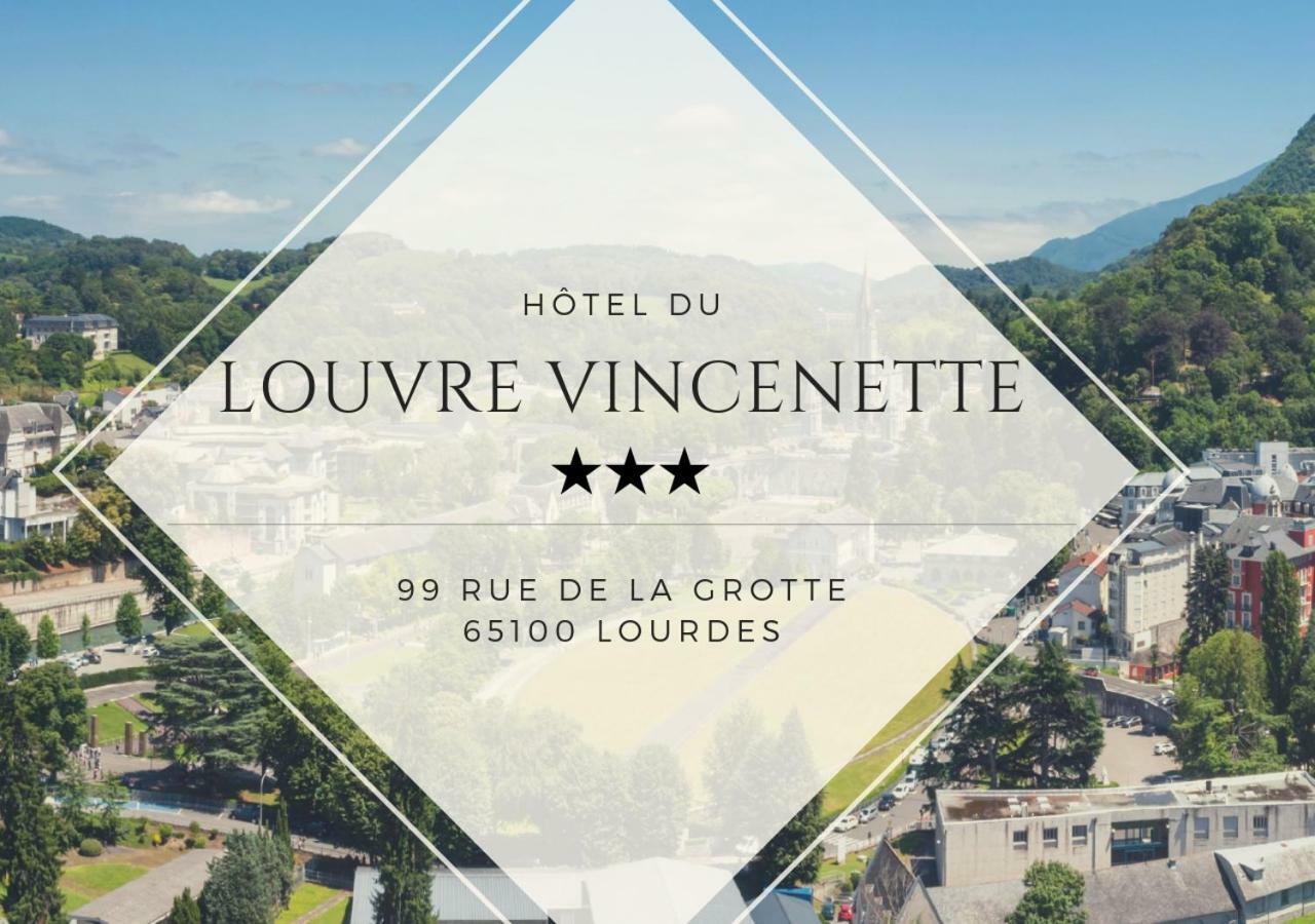 Hotel Louvre Vincenette Lourdes Kültér fotó